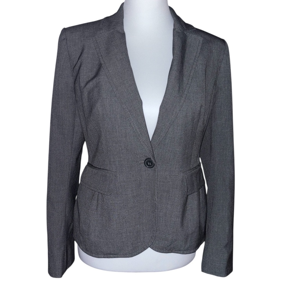 Ann Taylor Loft Women's Gray Blazer size 6